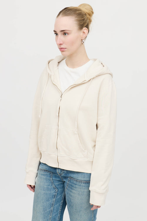 Nili Lotan Callie Zip Up Hoodie