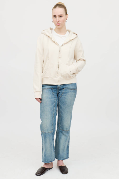 Nili Lotan Callie Zip Up Hoodie