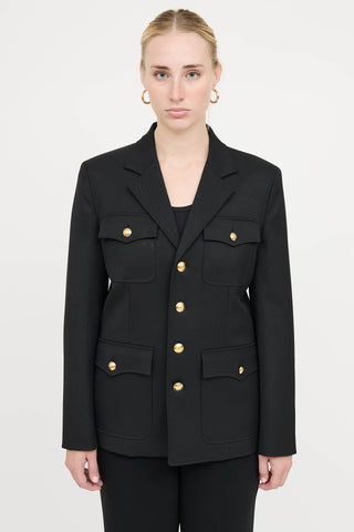 Nili Lotan Wool Pocket Jacket