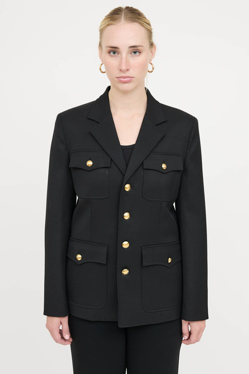 Nili Lotan Wool Pocket Jacket
