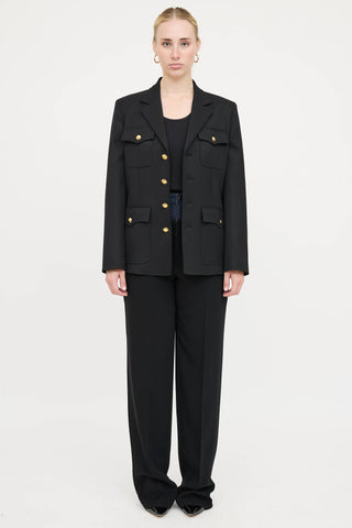 Nili Lotan Wool Pocket Jacket