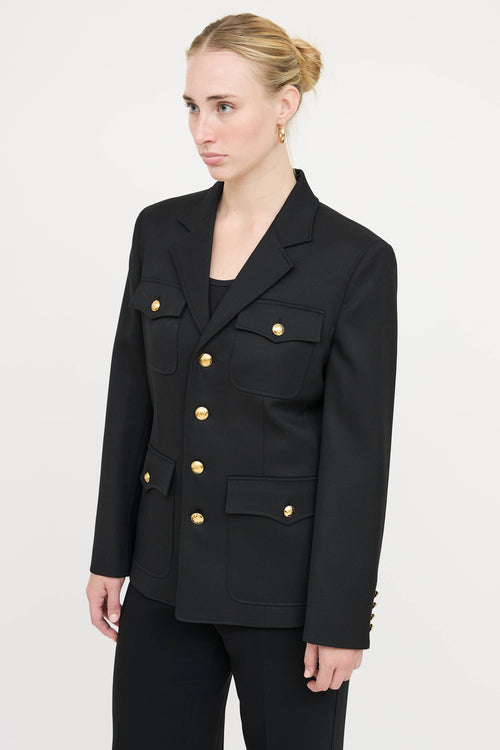 Nili Lotan Wool Pocket Jacket