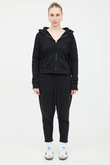 Nili Lotan Distressed Sweatsuit Co-Ord Set