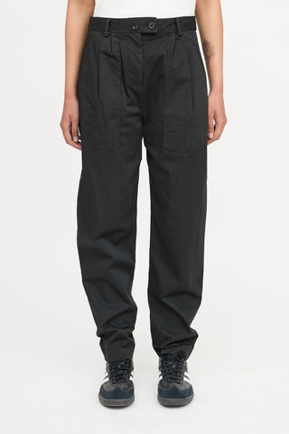 Nili Lotan Pleated Tapered Pants