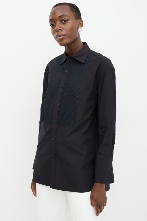 Nili Lotan Blanche Tuxedo Shirt