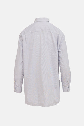 Nili Lotan Dylan Striped Top