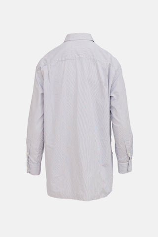 Nili Lotan Dylan Striped Top