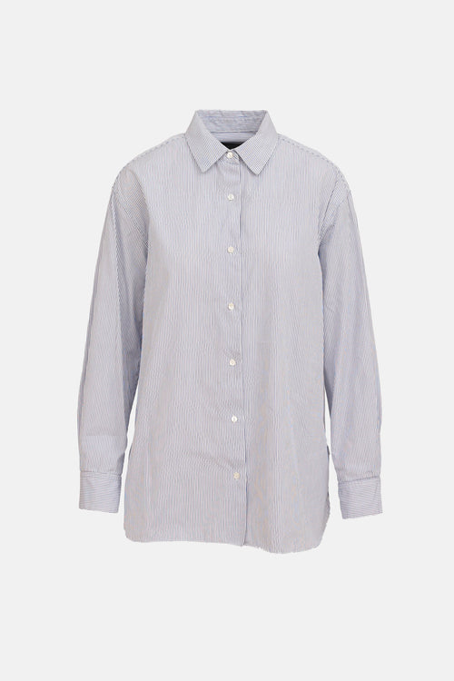 Nili Lotan Dylan Striped Top