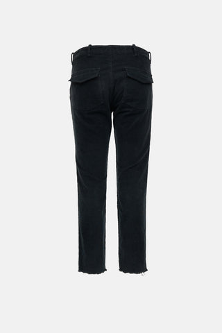 Nili Lotan Corduroy Frayed Pant
