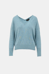 Nili Lotan Cashmere V-Neck Sweater