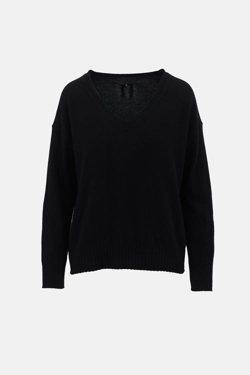 Nili Lotan Cashmere V-Neck Sweater