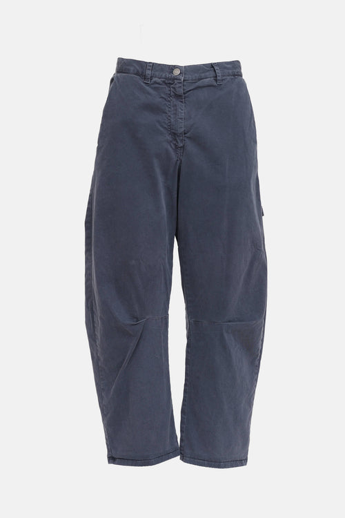 Nili Lotan Cotton Barrel Pant