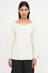 Nili Lotan Distressed Sweater