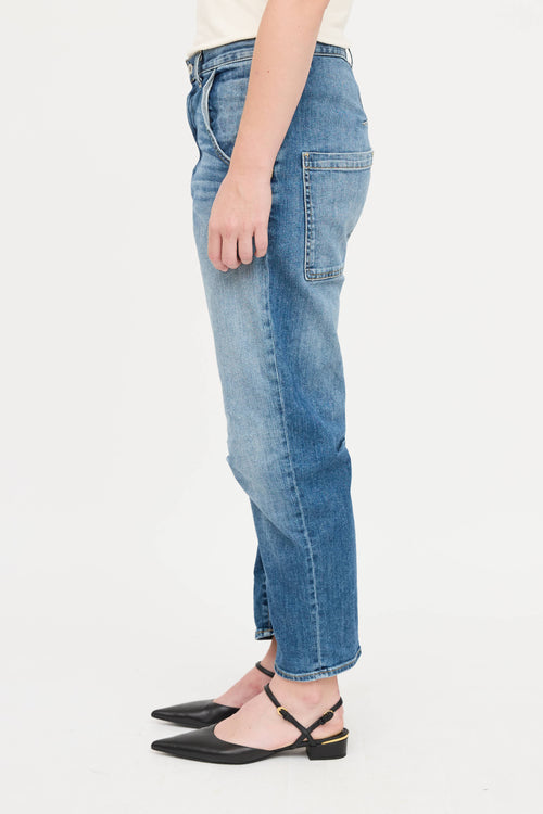 Nili Lotan Emerson Barrel Jeans