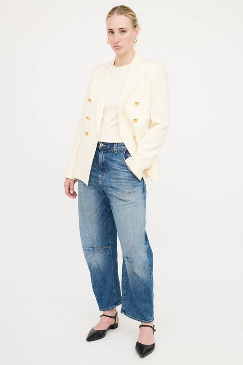 Nili Lotan Emerson Barrel Jeans