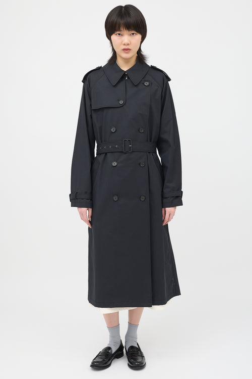 Nili Lotan Double Breasted Trench Coat