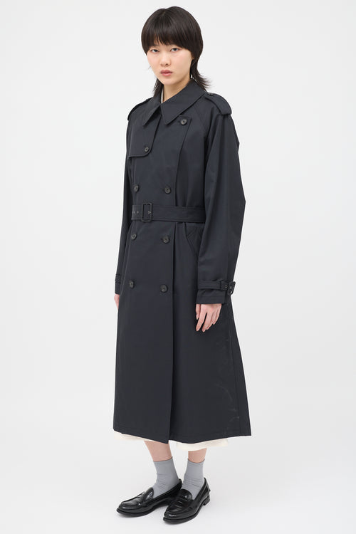Nili Lotan Double Breasted Trench Coat