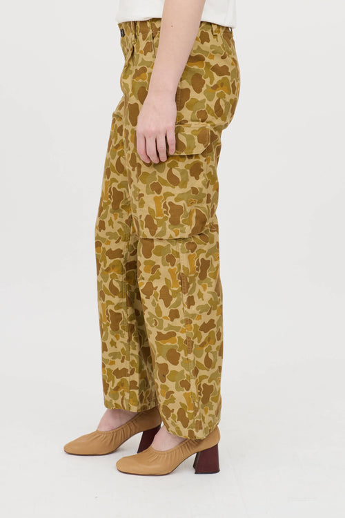 Nili Lotan Camo Yannic Cargo Pant