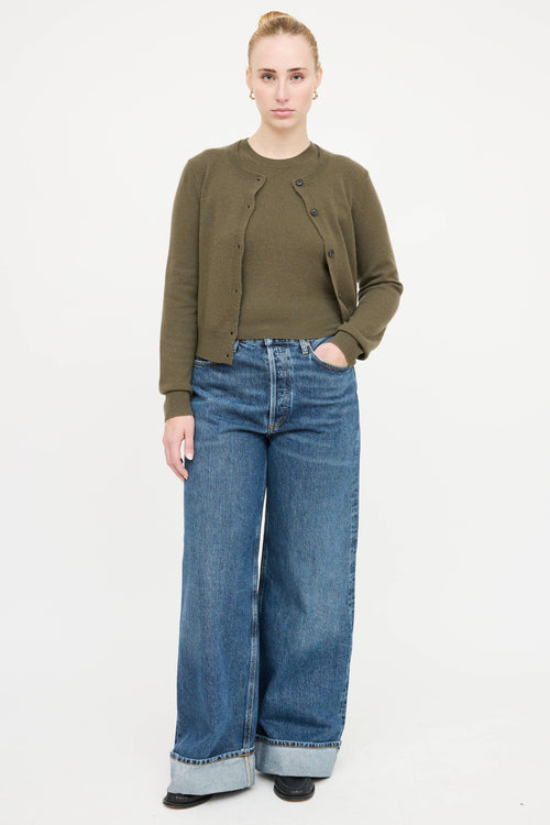 Nili Lotan Cashmere Cardigan Co-Ord Set