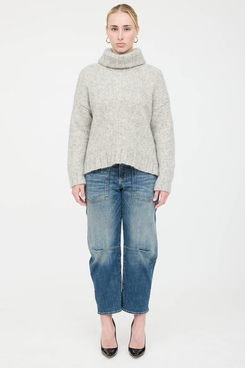 Nili Lotan Knit Turtleneck Sweater