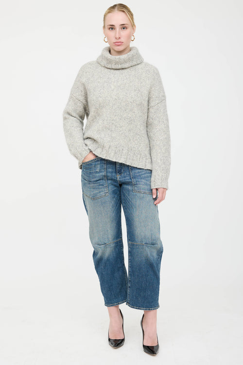 Nili Lotan Knit Turtleneck Sweater