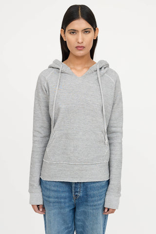 Nili Lotan Distressed Hoodie