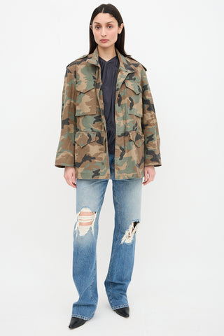 Nili Lotan Jackie Camo Jacket