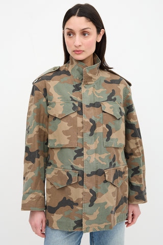 Nili Lotan Jackie Camo Jacket