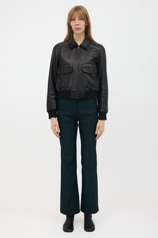 Nili Lotan Leather Redley Jacket