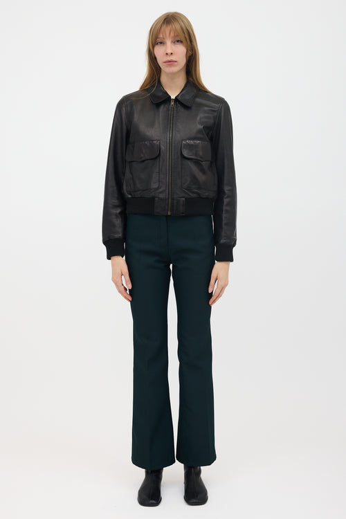 Nili Lotan Leather Redley Jacket