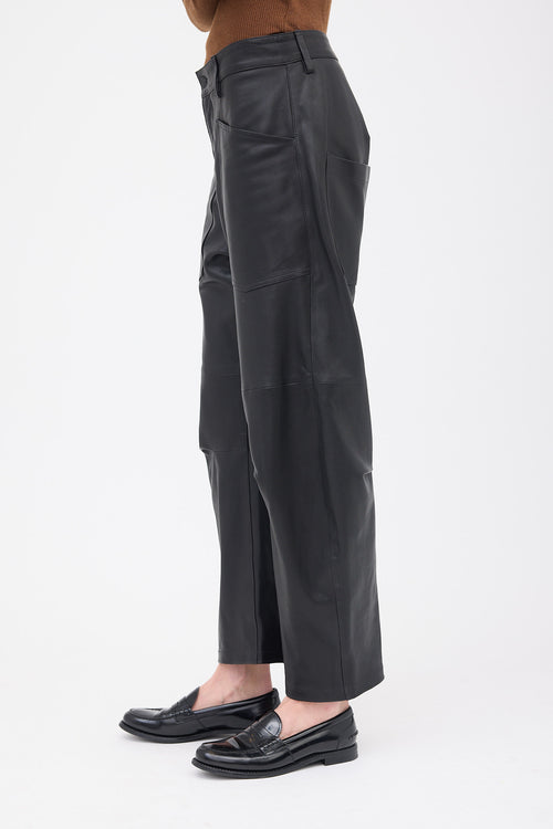 Nili Lotan Leather Shon Pant