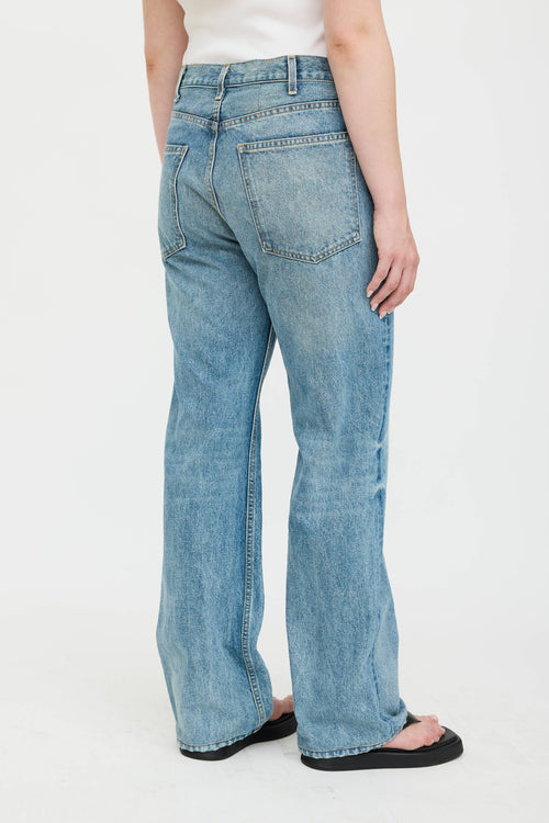 Nili Lotan Mitchell Wide Leg Jean