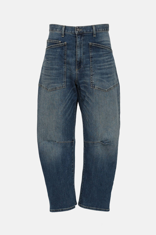 Nili Lotan Shon Barrel Jeans