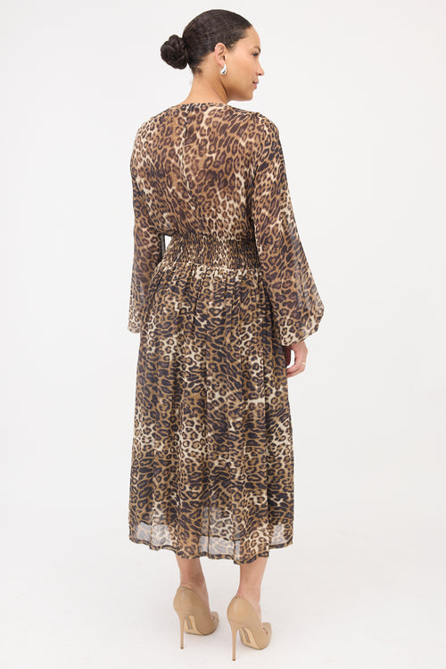 Nili Lotan Silk Chiffon Brienne Dress