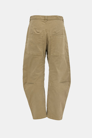 Nili Lotan Twill Shon Tapered Trouser