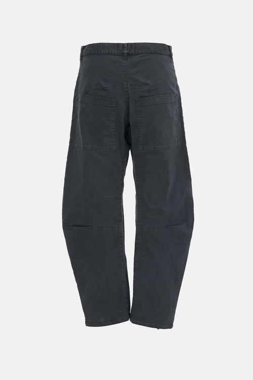 Nili Lotan Twill Shon Tapered Trouser