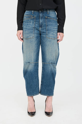 Nili Lotan Shon Barrel Jean