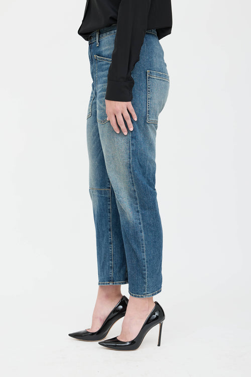 Nili Lotan Shon Barrel Jean