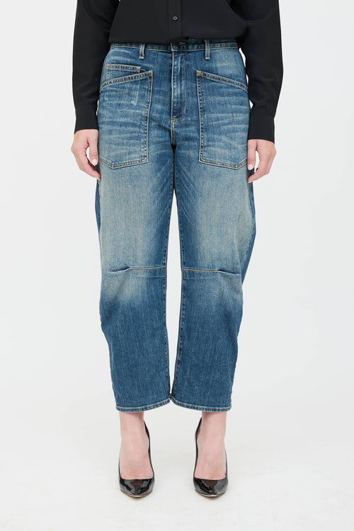 Nili Lotan Shon Barrel Jean