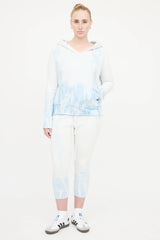 Nili Lotan Distressed Tie Dye Co-Ord Set