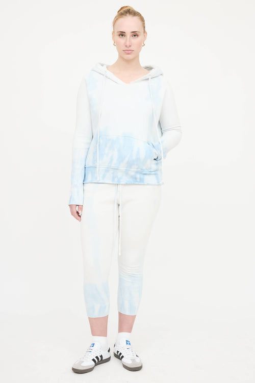 Nili Lotan Distressed Tie Dye Co-Ord Set