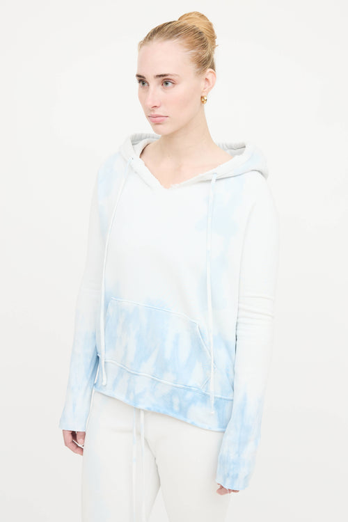 Nili Lotan Distressed Tie Dye Co-Ord Set