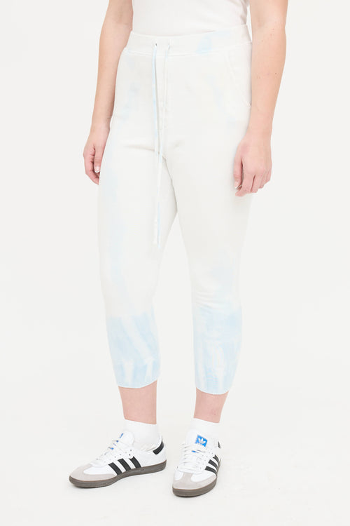 Nili Lotan Distressed Tie Dye Co-Ord Set