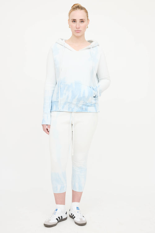 Nili Lotan Distressed Tie Dye Co-Ord Set