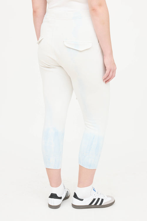 Nili Lotan Distressed Tie Dye Co-Ord Set