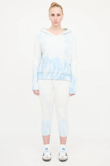 Nili Lotan Distressed Tie Dye Co-Ord Set