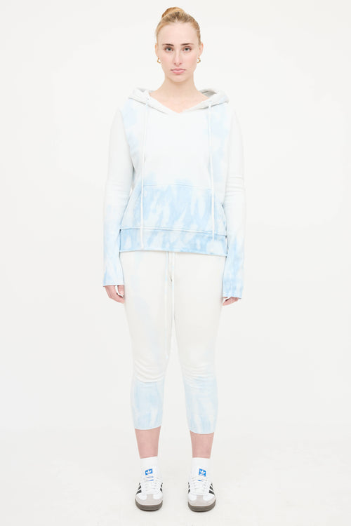 Nili Lotan Distressed Tie Dye Co-Ord Set