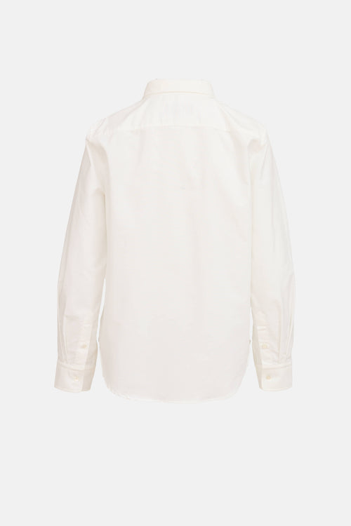 Nili Lotan Button Up Top