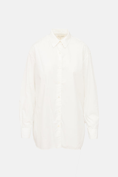 Nili Lotan Button Up Top