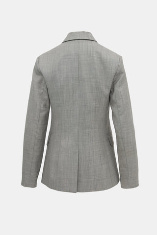 Nili Lotan Wool Notched Blazer